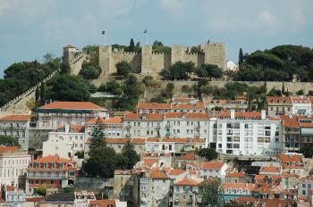 File:The Castle of São Jorge (general view). Lisbon, Portugal ...