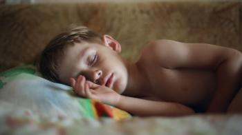 Little boy sleeping and dreaming Stock Video Footage - Videoblocks