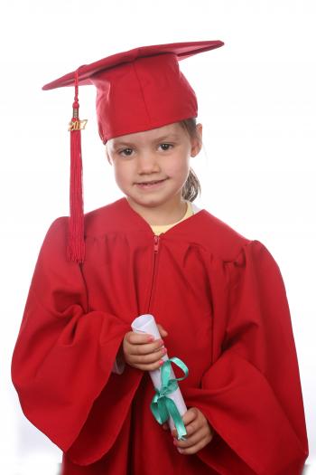 Little Girl Graduation
