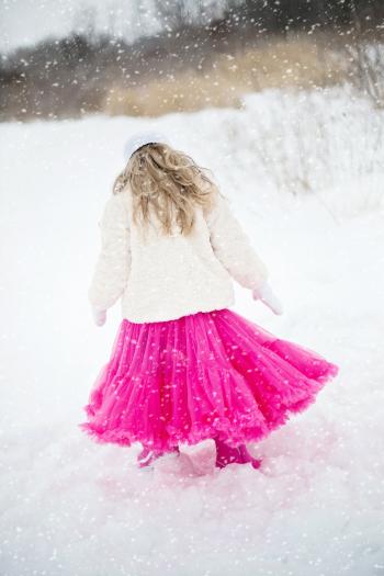 Little Girl on the Ice