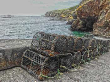 Lobster Pots at Lizard point. by martyn404 on DeviantArt