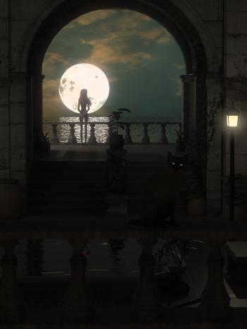 Lonely Moon by borodin3 on DeviantArt