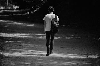 Lonely Walk Free Stock Photo - Public Domain Pictures