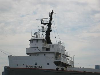 Looking north at the lake freighter Manitoba -b.jpg