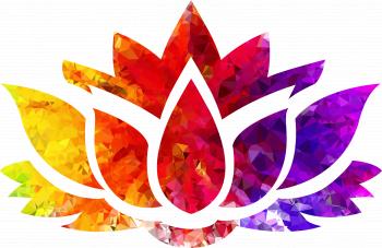 Topaz Ruby Sapphire Lotus Flower Silhouette Icons PNG - Free PNG and ...