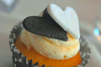 Love-heart Cupcake