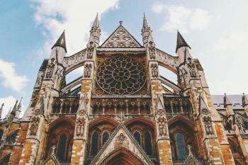 Low Angle Photography of Beige and Brown Cathedral
