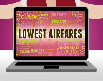 Lowest Airfares Indicates Current Price And Aircraft