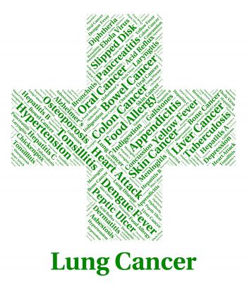 Lung Cancer Indicates Cancerous Growth And Affliction