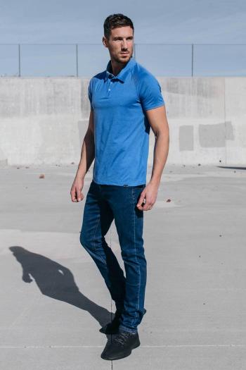 Havok Polo in Blue - Barbell Apparel