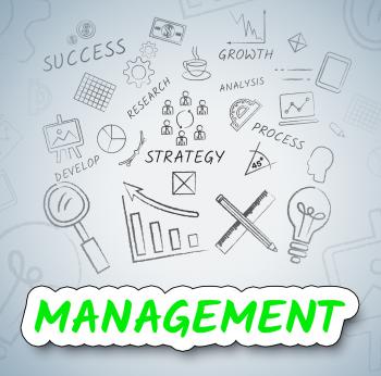Management Ideas Indicates Boss Contemplate And Decision