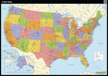 United States Map - Maps.com