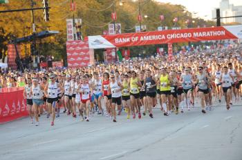 2010 Chicago Marathon Race Photos | Run Vegan
