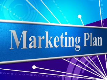 Marketing Plan Indicates Idea Sales And Scheme