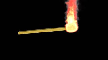 Blender 2.68 - Matchstick Fire Test - HD - YouTube