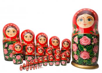 30-Piece Russian Nesting Doll