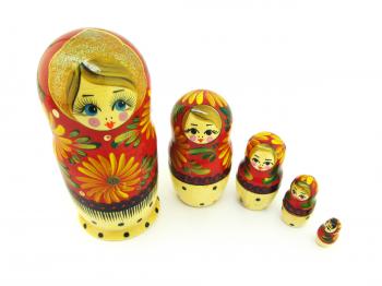 Matrioshka dolls
