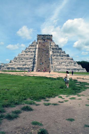 Maya temple, Mexico
