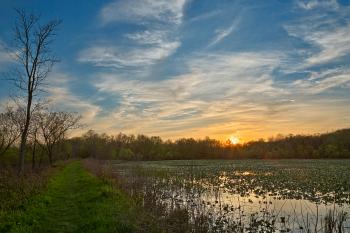 McKee-Beshers Sunset Marsh - HDR