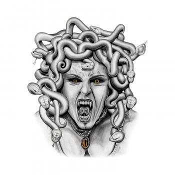 Medusa - Medusa Temporary Tattoo | Momentary Ink