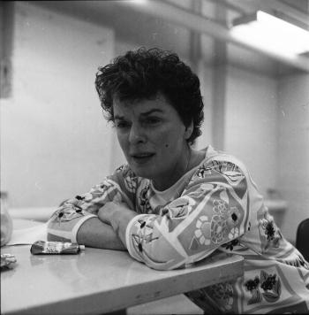 Actress Mercedes McCambridge, June 1963 | Ann Arbor District Library