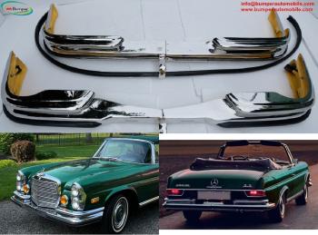 Mercedes W111 W112 280SE 3,5L V8 Coupe/Convertible bumpers (1969-1971)