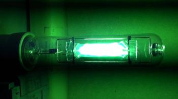 400w Mercury vapour lamp ignition, run & hot restrike. - YouTube