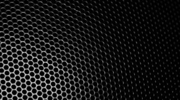 Metallic grid motion background. Dark metal background with ...