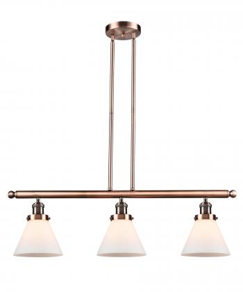 Innovations Lighting 213-G-LC Large Cone 36 Inch Wide Island Light ...