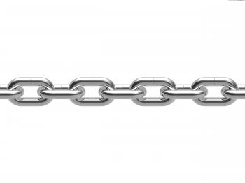 Seamless chrome metal chain | PSDGraphics