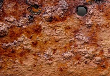 Metal corrosion texture