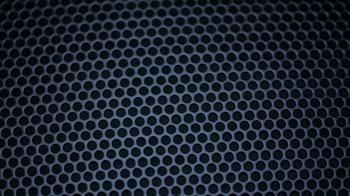 Metallic grid motion background. Dark metal background with ...
