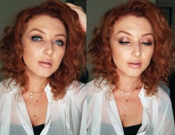 metallic lids and pumped up lips, using all MAC Cosmetics products ...