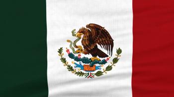 Mexican flag color symbol with Mexico typography Motion Background ...