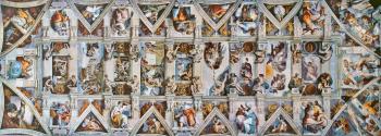 A Flattened View of the Incredible Sistine Chapel Ceiling «TwistedSifter
