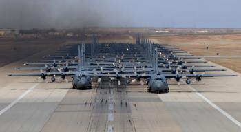 Military Aircrafts on the Runway