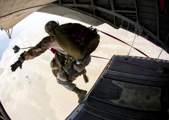 Military Skydiver