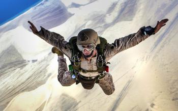 Military Skydiver