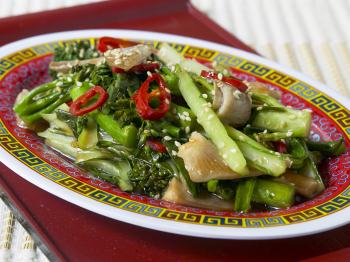 Mixed asian greens in oyster sauce recipe | Food To Love