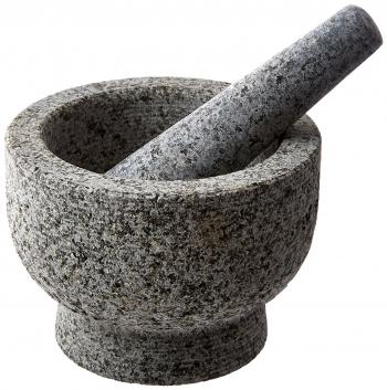 Amazon.com: JAMIE OLIVER Mortar and Pestle, Unpolished Granite, 6 ...