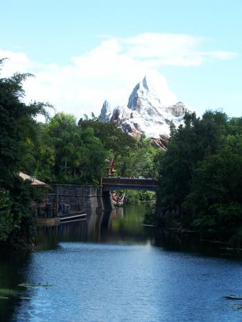 Mountain range at Disneys Animal Kingdom