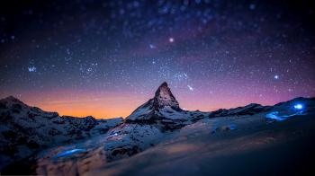 Free Night Mountain Wallpapers Wide « Long Wallpapers