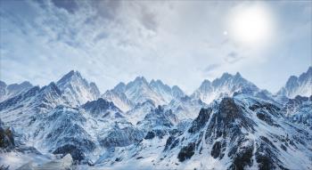 Wallpaper mountains, snow, winter, 4k, Nature #17415