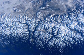 Mountains from Space