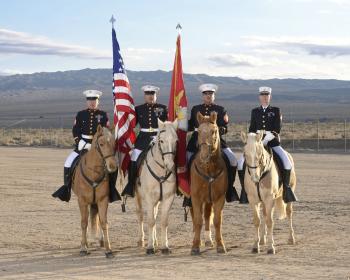 Last remaining color guard draws large crowd at event - USMC Life