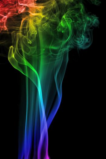 Multicolor smoke