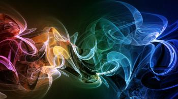 Download Wallpaper 1920x1080 smoke, multicolored, bright, colorful ...