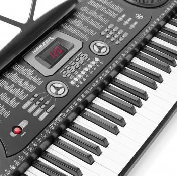 Amazon.com: Hamzer 61-Key Digital Music Piano Keyboard - Portable ...