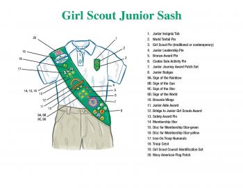 Junior Girl Scout Images | Junior Sash and Vest | my girl scouts ...
