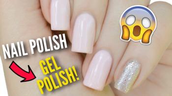 Transform Your Nail Polish Into GEL Polish! - YouTube